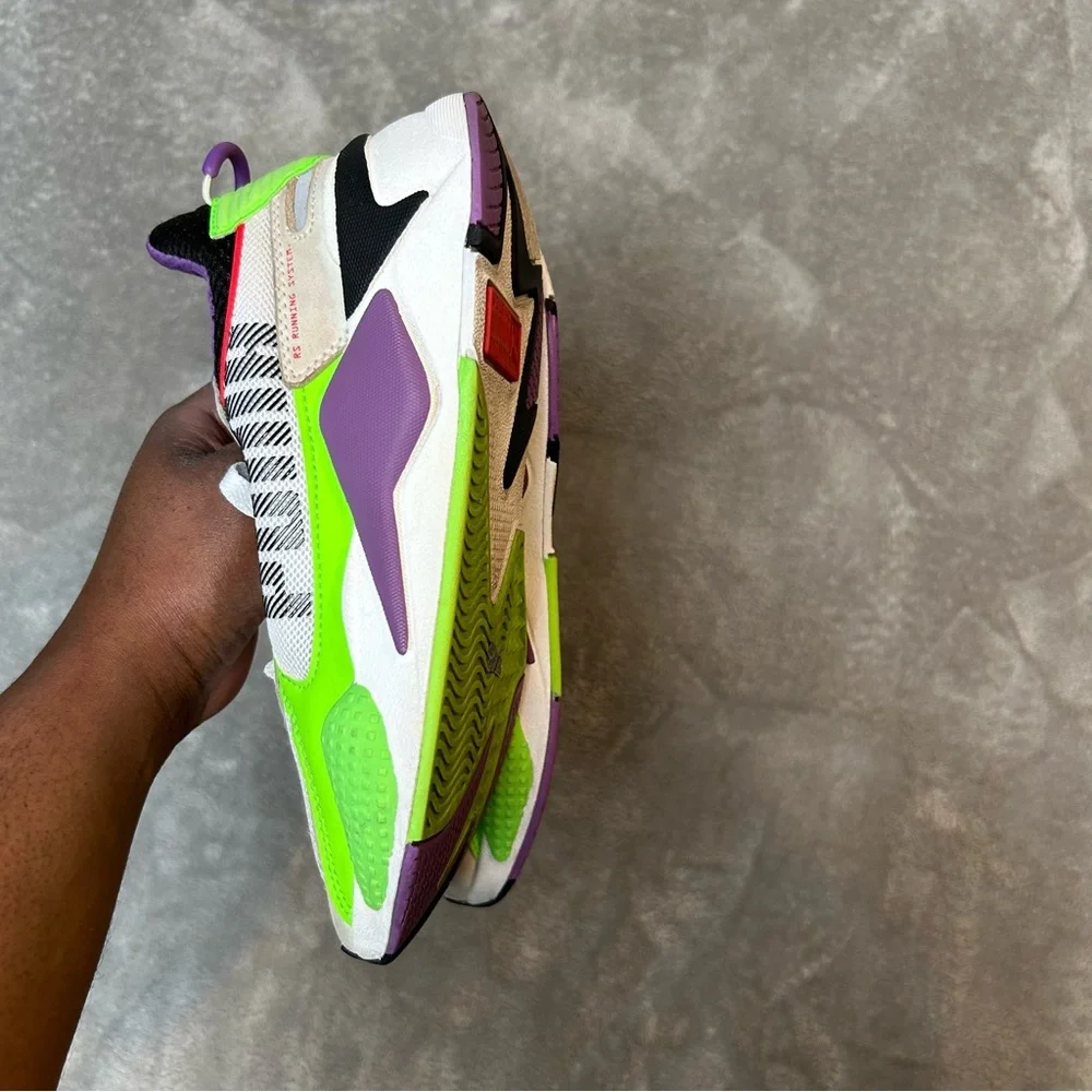 Puma Buzz Lightyear - Puma RS-X Bold‎ Size 5.5C AUTHENTIC DISNEY Running Shoe